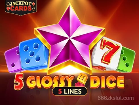 5 Glossy Dice